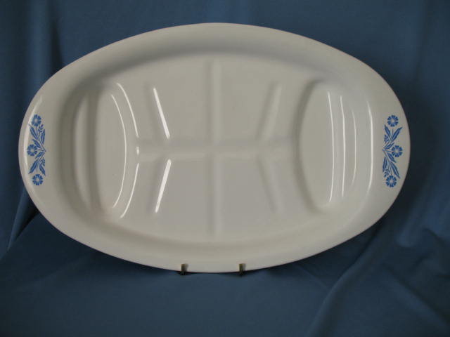 Corning Ware Cornflower Blue Meat Platter