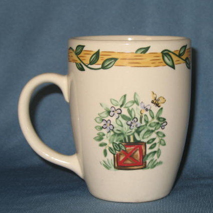 Thomson Pottery Birdhouse mug