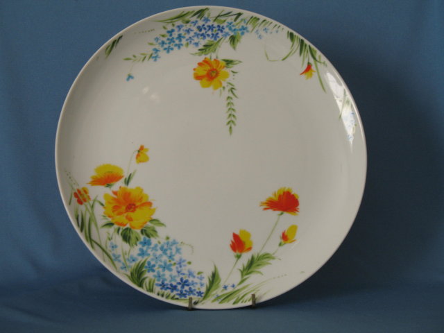 Imperial China Just Spring round chop plate