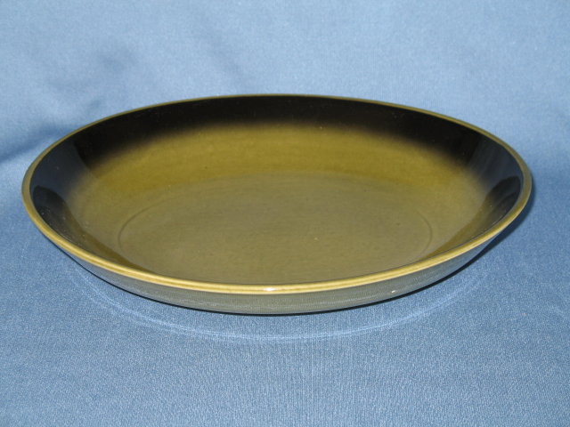 Taylor, Smith & Taylor Riviera green oval vegetable bowl