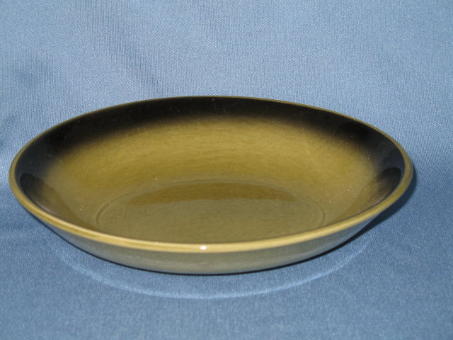 Taylor, Smith & Taylor Riviera green oval vegetable bowl