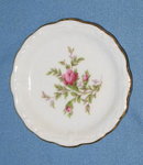 Johann Haviland Bavaria Moss Rose coaster