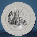 Saint Paul's Church, Sellersville, PA souvenir plate