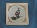 Norman Rockwell Four Seasons Miniature Plate #501: Goin' Fishin'