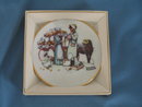 Norman Rockwell Four Seasons Miniature Plate #568: The Country Pedlar