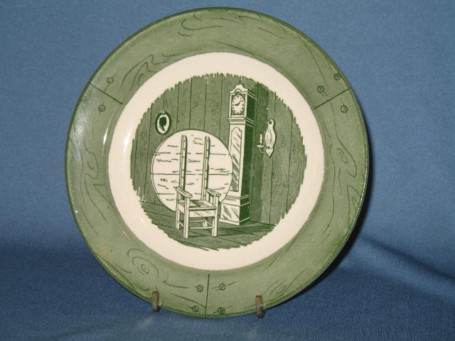 Royal (USA) Colonial Homestead green salad plate