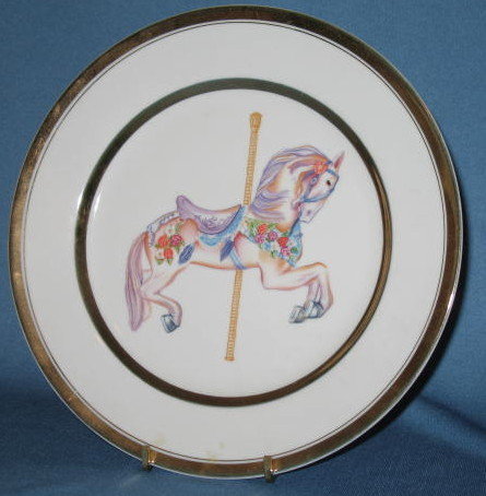 Willitt's 1987 Carousel Memories collector's plate