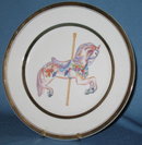 Willitt's 1987 Carousel Memories collector's plate