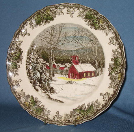 Johnson Brothers Friendly Village dinner plate
