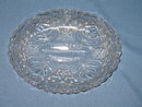 Fishkin's New Department Store, Tarentum, PA glass relish dish
