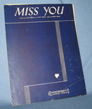 Miss You sheet music