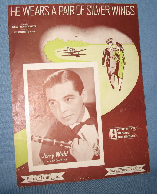 He Wears a Pair of Silver Wings sheet music