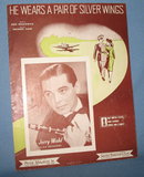 He Wears a Pair of Silver Wings sheet music