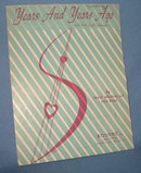 Years and Years Ago sheet music