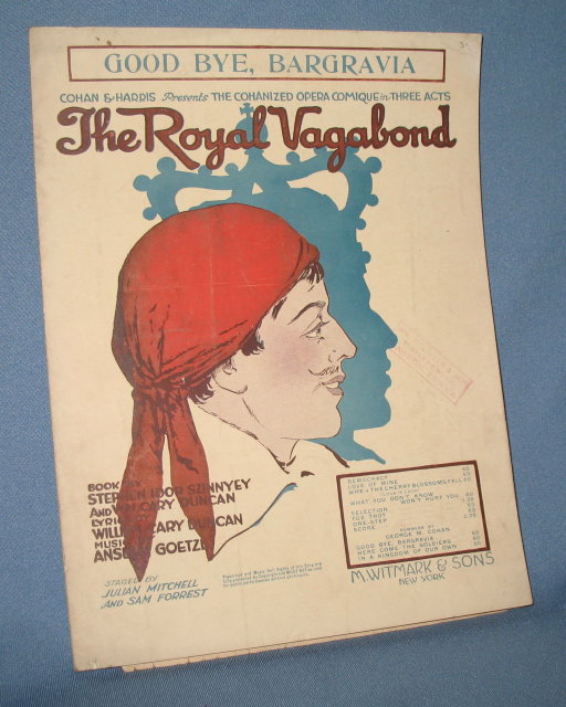 Good Bye, Bargravia sheet music