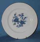 Enoch Wedgwood Royal Blue Ironstone dinner plate