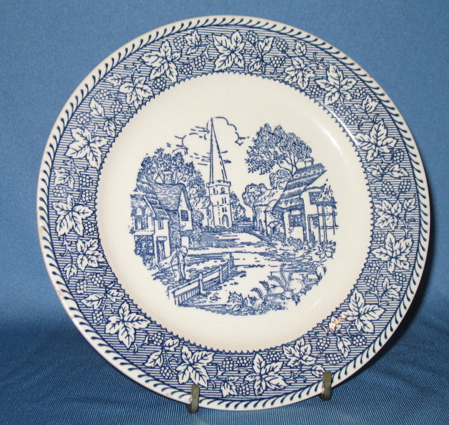 Homer Laughlin Shakespeare Country dessert/pie plate
