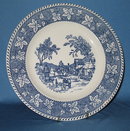 Homer Laughlin Shakespeare Country dinner plate