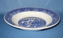 Royal China Willow Ware rimmed soup bowl