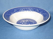 Royal China Willow Ware coupe cereal bowl