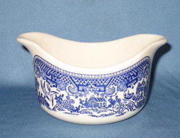 Royal China Willow Ware gravy