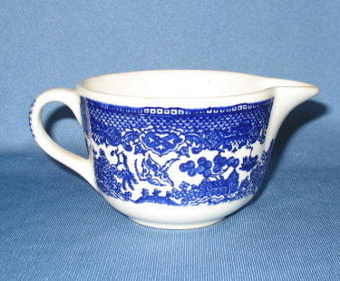 Royal China Willow Ware creamer