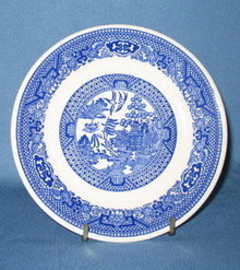 Royal China Willow Ware saucer