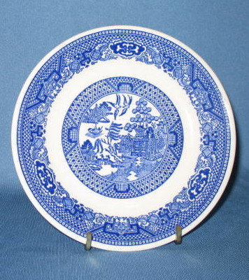 Royal China Willow Ware saucer