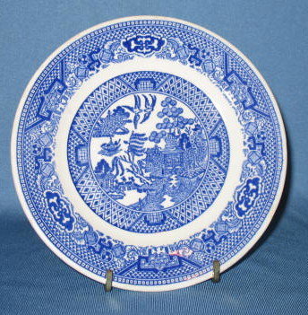 Royal China Willow Ware bread plate