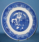 Royal China Willow Ware dinner plate