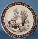 Enesco Country Kitchen bread plate