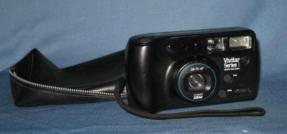 Vivitar Series 460PZ Data Back camera with 38-70 AF Power zoom