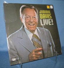 Jimmie Davis Live! 33 RPM LP