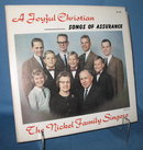 A Joyful Christian : Songs of Assurance by the Nickel Family Singers 33 RPM LP