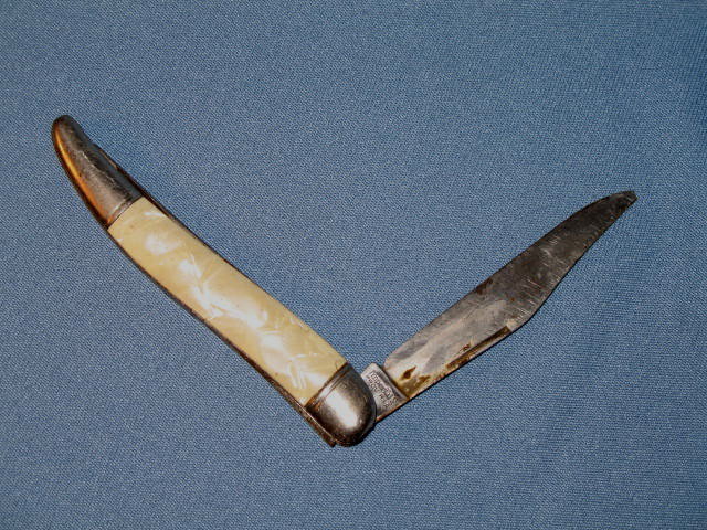 Imperial faux ivory handled pocket knife