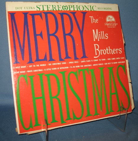 The Mills Brothers : Merry Christmas 33 RPM LP record