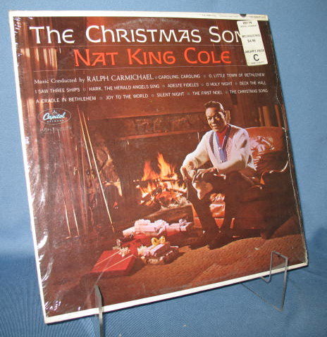 Nat King Cole : The Christmas Song 33 RPM LP record