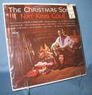 Nat King Cole : The Christmas Song 33 RPM LP record