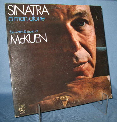 Sinatra : A Man Alone 33 RPM LP record