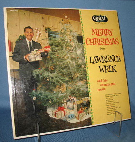 Merry Christmas from Lawrence Welk 33 RPM LP record