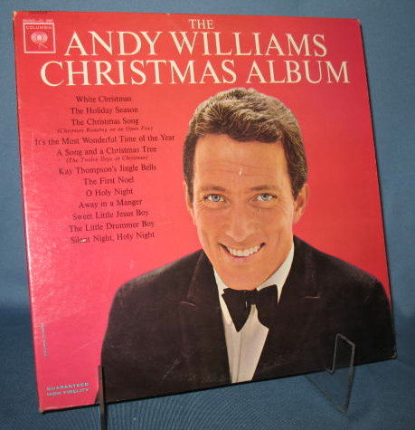 The Andy Williams Christmas Album 33 RPM LP record