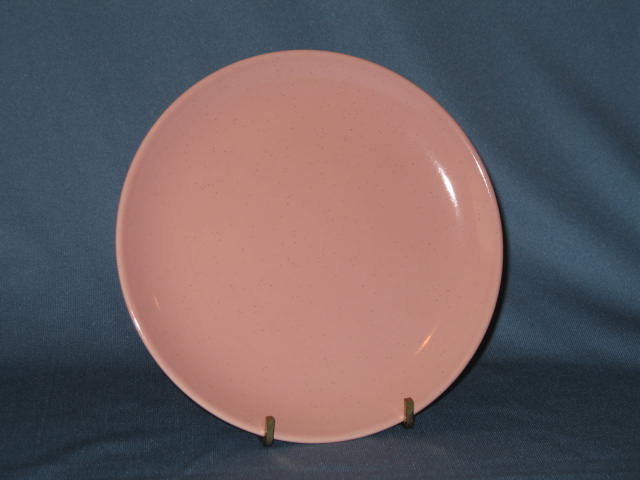 Taylor-Smith-Taylor Pebbleford Pink bread plate