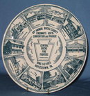 1973 59th Annual Bucks County Fireman's Ass'n Covention and Parade, Doylestown PA collector's plate