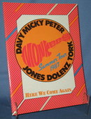 Monkees Summer Tour 1987 souvenir booklet
