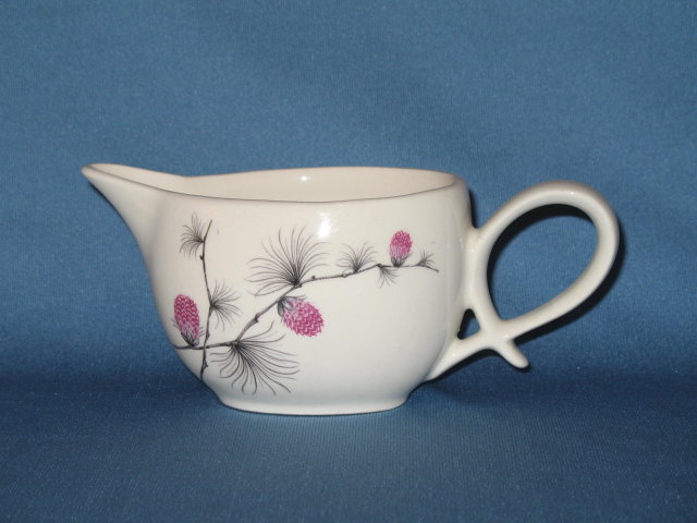 Canonsburg Pottery Wild Clover creamer