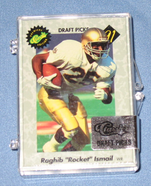 Classic Premiere Edition 1991 NFL football draft picks cards NIB