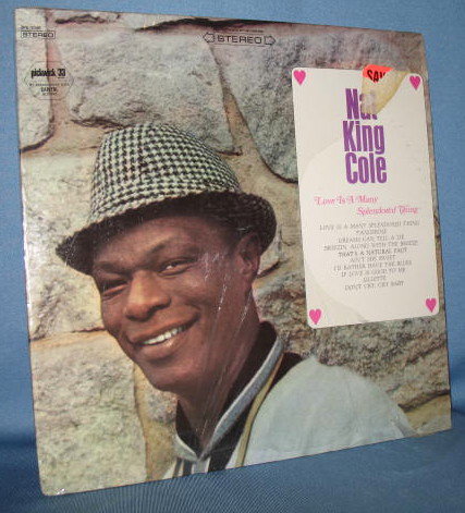 Nat King Cole : Love is a Many Splendored Thing 33 RPM LP record