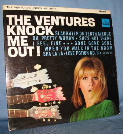 The Ventures Knock Me Out 33 RPM LP record
