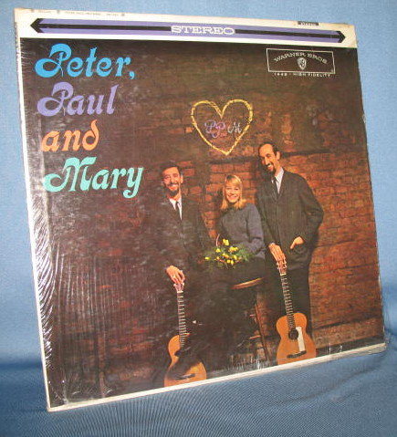 Peter, Paul and Mary 33 RPM LP record