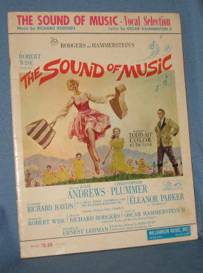 Rogers and Hammerstein's The Sound of Music music folio